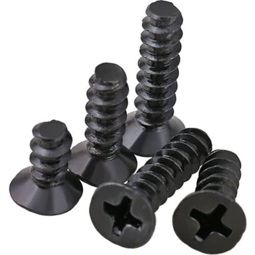 Countersunk Head Screw Flat Tail Self Tapping Screws M1.4 1.7 2 2.3 2.6 3 3.5 4