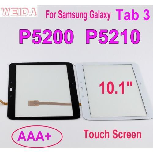 Weida 10.1" For Samsung Galaxy Tab 3 GT-P5200 GT-P5210 P5200 P5210 Touch Screen Digitizer Panel Sensor Replacement