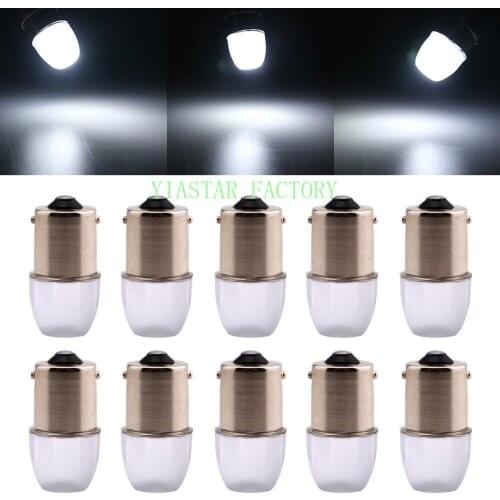 Yiastar Hot sales 10Pcs 1156 ba15s 3 SMD 5630 Flood lens LED 1157 bay15d turn signal lights brake stop light lamp wedge Light