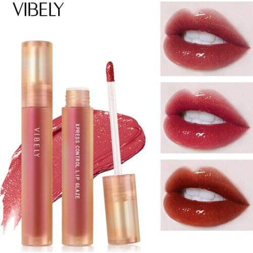 Mirror Luster Lip Gloss Watery Glitter Lipgloss Plump Lip Tint Sexy Toot Lips Makeup Waterproof Lasting Liquid Lipstick Cosmetic