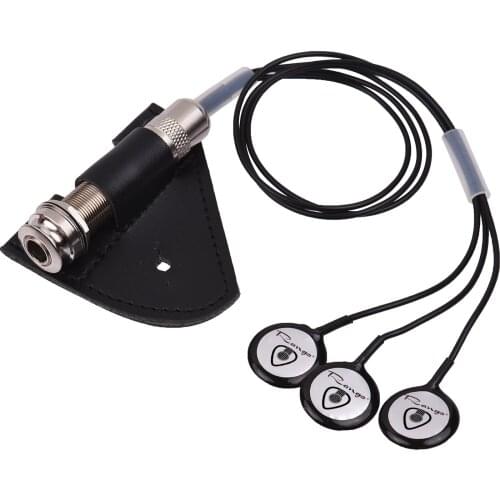 Rango Acoustic Guitar Pickup Sound Seeker DSS-3 Pure Sound Transducer for Guitar Ukulele Violin Cello Banjo Mandolin Micr Pickup