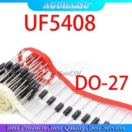 20PCS UF5408 DO-27 DO27 Rectifier Diode