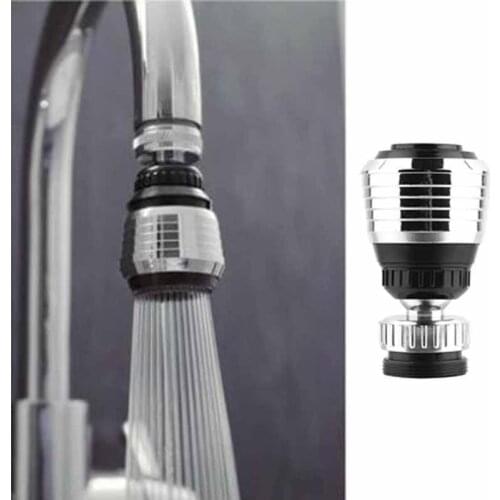 360 Degree Rotating Faucet Filter Tip Water Bubbler Faucet Anti-splash Economizer Kitchen Supplies