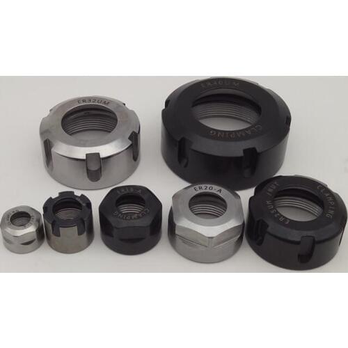 ER8 ER11 ER16 ER20 ER25 ER32 ER40 A M UM nut ER collet nut for clamping cnc milling turning collet chucks, ER nut