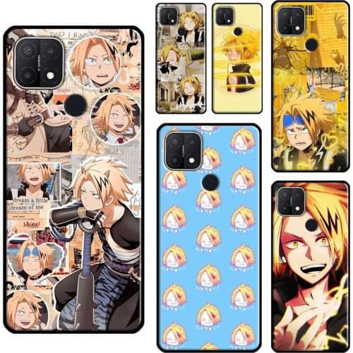 Denki Kaminari My Hero Academia Case For OPPO A53 2020 A31 A9 A5 A52 A72 Reno 4 Pro 2 Z A3S A5S A83 A91 A15 Phone Cover