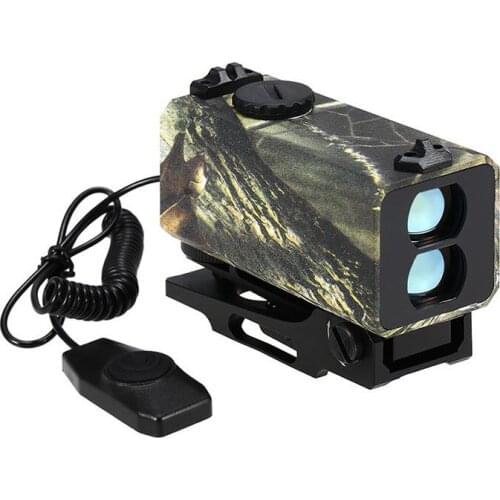 Mini laser rangefinder rifle aiming rangefinder, rangefinder for outdoor hunting shooting distance speedometer 700m real-time