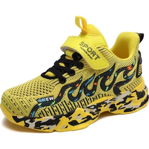 Spring Children Shoes Boys Kids Running Shoes Breathable Mesh Sneakers for Boys Comforthable Outdoor Sports Shoes Tenis Infantil