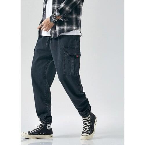 Mens Casual Pants Men 2021 Spring New Coffee Plus Size Joggers Sweatpants Trousers Street Wear Sports Pants Trousers For Men