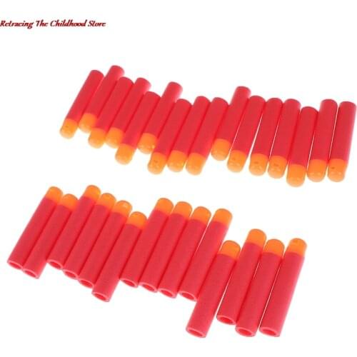 10/30Pcs Mega for Nerf 9.5cm Red Sniper Rifle Darts Bullets Mega Foam Refill Darts Big Hole