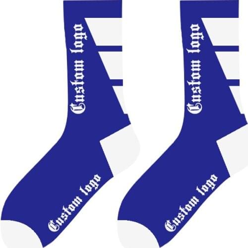 Custom Logo Design New Business Designer Elite Socks Casual Dress Socks Cotton Socks For Men
