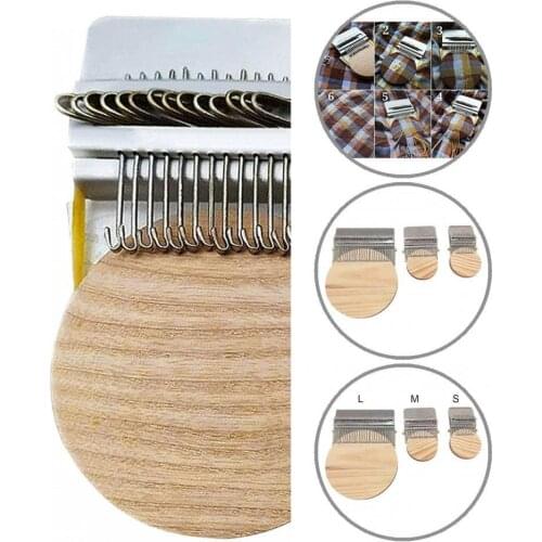 Compact Useful DIY Weaving Arts Darning Machine Stainless Steel Small Loom Multi-Function Repair Tool Kit