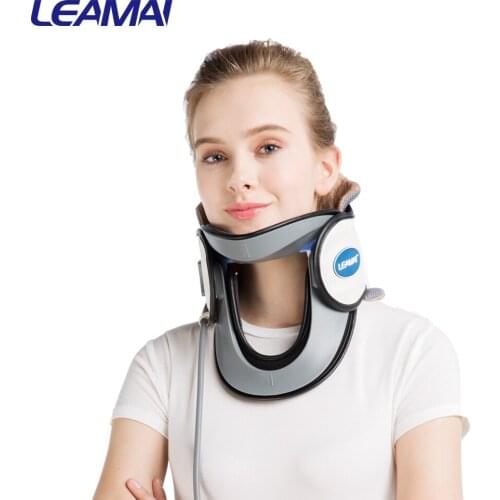 Medical Inflatable Cervical Collar Tractor Upper Back Neck Massager Pain Relief Household Neck Traction Device Home Use Tool