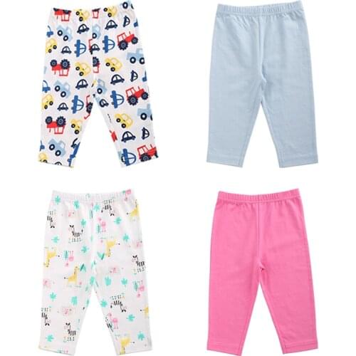 Mini Car Leggings For Baby Girls
