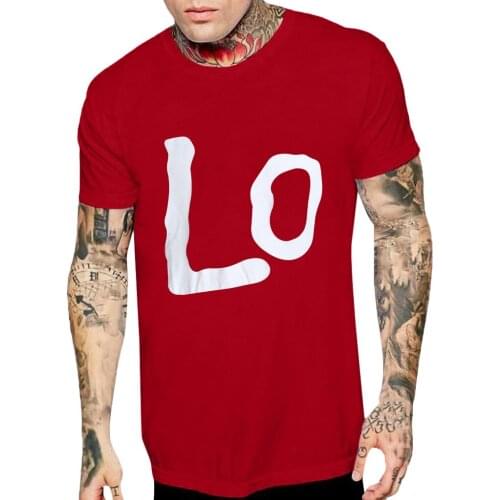 Men Couples Lover Printed Short Sleeve T Shirts Male Summer Soft Running O-neck Tops Casual Streetwear Daily Wearing T-shirts