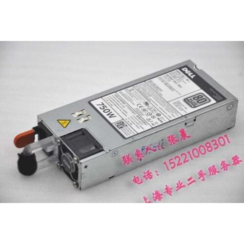 Original DELL R620 R720 750W Hot Swap Power 5NF18 D750E-S1 original spare parts