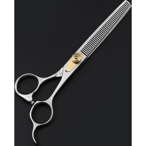 6.5" Professional Pet Dog Scissors 42 teeth Thinning Shears Dogs Cats Grooming Scissors Hair Trimming Tools Tesoura