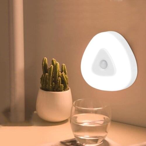 Mini Wardrobe Sensor Lamp LED Human Body Induction Lamp Cabinet Cupboard Wardrobe Motion Sensor Light