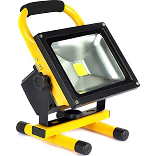 Led Flood Lights Rechargeable 30W floodlight portable Flood light lamp warm white cool white IP65 Outdoor spotlight