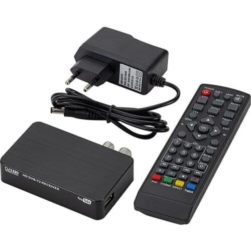K2 TV Receiver DVB-T2 DVB-T H.264 FHD Digital Decoder TV Tuner Set Top Box New