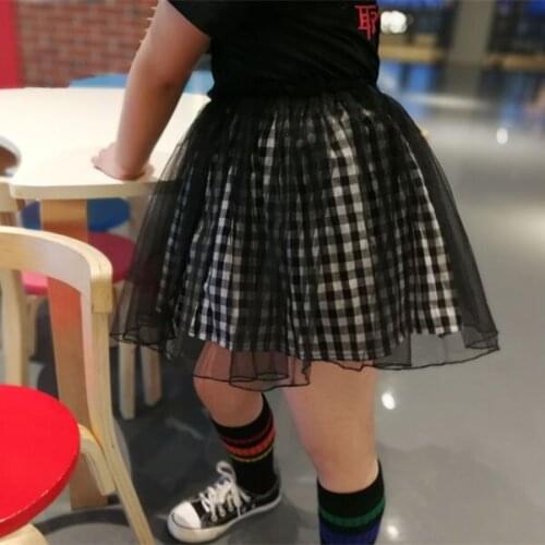 Baby Girl Skirt Summer New Mesh Skirts 3D Floral Embroidered Tutu Skirt Girls Childrens Princess Fairy Skirt Kids Girl Clothing