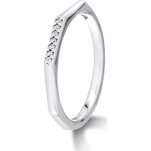 Genuine 925 Sterling Silver Multifaceted Silver Rings for Women DIY Jewelry Engagement Wedding Rings Party Gift Wholesale