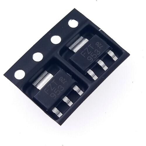 10pcs/lot original FZT853 FZT953 FZT853TA FZT953TA NPN SOT-23 free shipping in stock