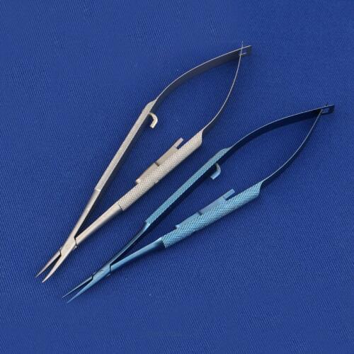 140mm Surgical Dental Castroviejo Needle Holders Curved/ Straight head Tool For Dentist