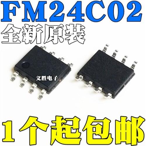 2PCS New and original FM24C02 FM24C02B FM24C02C-SO-T-G SOP8 Memory chip IC, memory chip, IC integrated circuit, FM block fudan