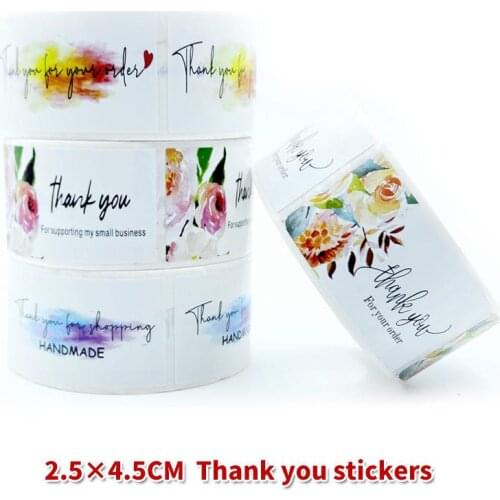 250pcs Thank You for Your Order Stickers, Decorative Sealing Stickers for Small Business Packaging Decor, Wedding Party Gifts