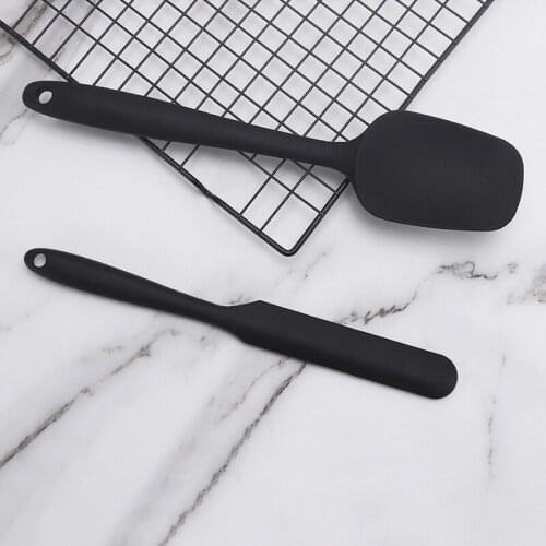 Hot Sale 4pcs Food Grade Silicone Spatula High Heat Resistant Non Stick Dishwasher Safe BPA-Free Kitchen Utensils for Baking
