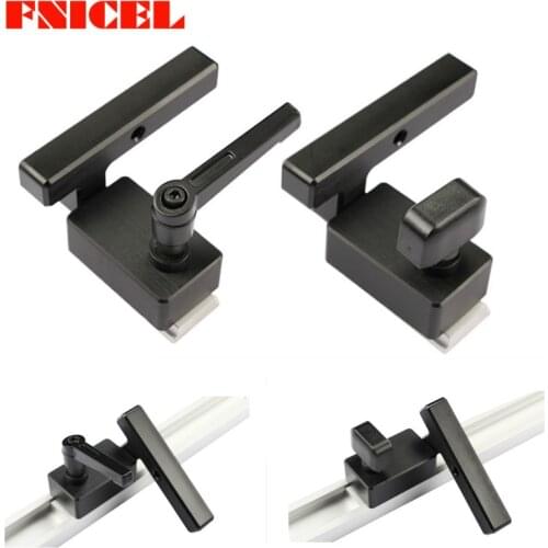 Aluminium Miter Track Stop for T-Slot T-Tracks Woodworking DIY Wood Working Tools