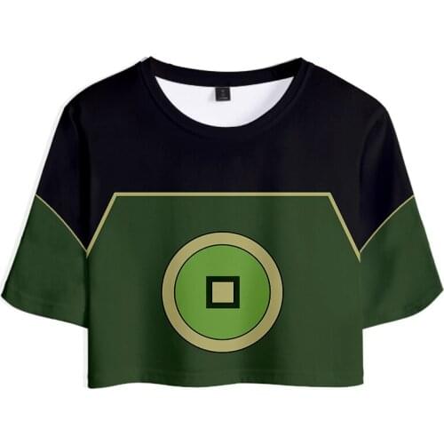 Anime Avatar: The Last Airbender Aang Princezuko Printing 3D T-shirt O-neck Pullovers Women Dropshipping Streetwear Tops