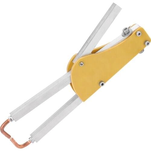 Spot Welding Machine Pressure Adjustable Special-shaped Epoxy Board Butt-Soldering Tongs Solder Pen for 1+1 mm Steel Plate