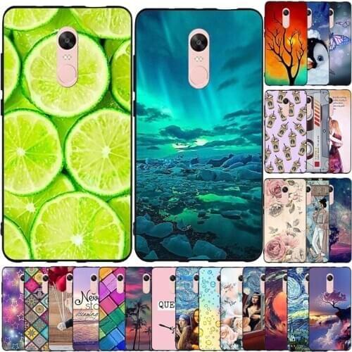 TPU Phone Case For Xiaomi Redmi Note 4X Case Note 4x Case Soft Silicone Cases For Xiaomi Redmi Note 4X 4 X Back Cover Coque Etui