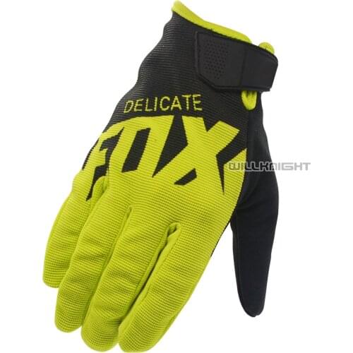 Delicate Fox MX Dirt Bike Ranger Gloves Scooter Riding Motorcycle Motocross Mountain Bicycle Offroad Gloves