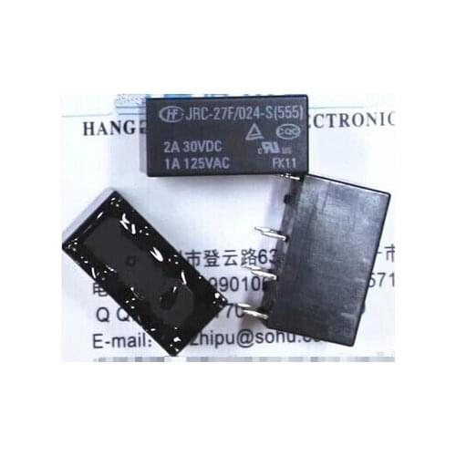 HOT NEW JRC-27F/024-S 24VDC JRC-27F/024-S-24VDC JRC-27F-024-S JRC-27F 024-S 24V relay DIP8