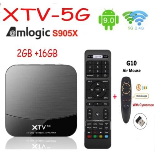 MEELO PLUS XTV 5G mytv online Smart Stalker TV BOX Android 9.0 S905X 2GB 16GB XTREAM m3u Wifi 4K Set Top Media Player XTV-5G SE