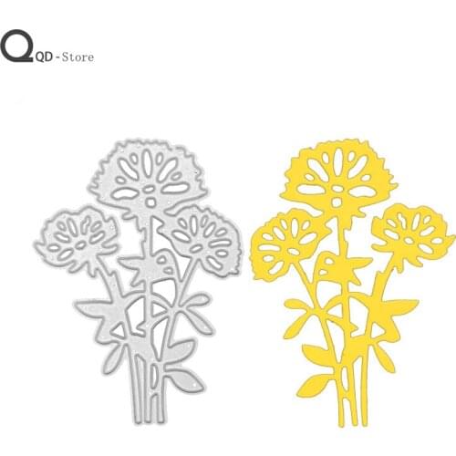 Scrapbook Metal Cutting Dies Childrens Puzzle Dandelion Handmade Tools DIY Card Make Mould Model Craft Decoration New 2021