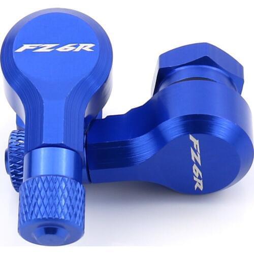 Motorcycle Front and Rear CNC Wheel Tubeless Tire Valve Stems 90 Degree 11.3mm For Yamaha FZ6R