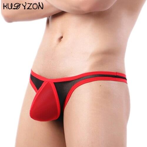 New Arrival Men Thongs Jockstrap Sexy Underwear Men G Strings and Thongs Penise Pouch Mesh Breathable Gay Slip Homme String