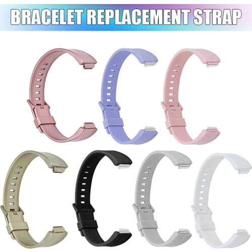 11 Colors TPU Wristwatch Band For Inspire/HR/Ace 2 Strap Fashion Sport Replacement Watchbands High Quality Men Women Strap