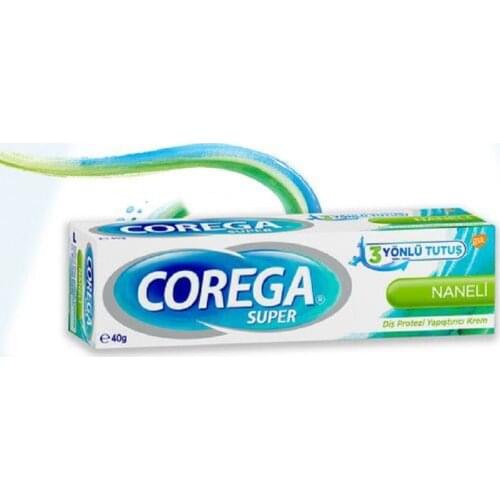 Super Denture Adhesive Mint Cream 40gr Teeth Strong Hold Denture Glue Full And Partial Denture Bonding Cream Denture Fixation