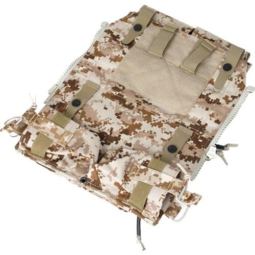 TMC3107-A1 Tactical 2020 Back Modeling Vest Zipper Bag