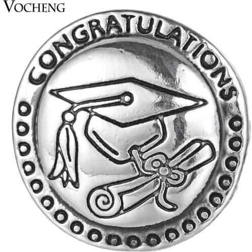 Vocheng Ginger Snap Charms Snap Button Congratulations Interchangeable Jewelry 18mm Vn-1855