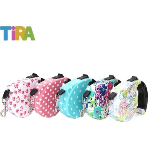 Retractable Dog Leash 5M 2021 New Automatic Flexible Dog Leash Pet Dogs Cat Traction Rope Leashes Tool For Small Medium Dogs