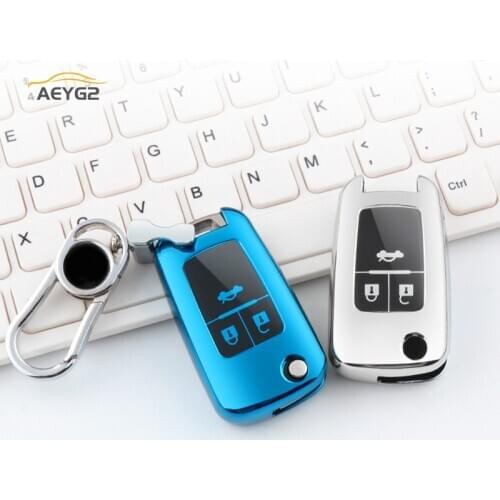 Soft TPU Car Remote Key Full Cover Case Fob For Chevrolet Cruze Aceo Trax Opel Astra Corsa Meriva Zafira Antara J Mokka Insignia