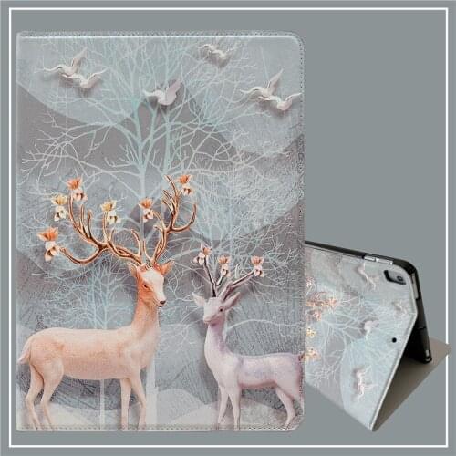 PU Leather Case For iPad Air 4 3 2 1 Mini 5 Funda For iPad Pro 11 9.7 6th 5th 10.2 7th generation Case For iPad 10.2 7th 8th Gen