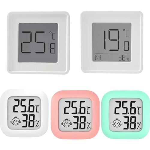 Mini Indoor Thermometer LCD Digital Temperature Room Hygrometer Gauge Sensor Humidity Meter Indoor Thermometer Temperature