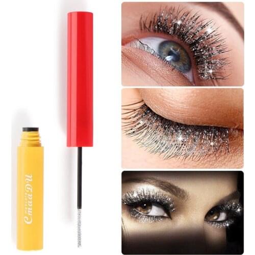 Colorful Liquid Mascara Matte Curly Eyelashes Mascara Quick Dry Waterproof Eye Lashe Extension for party Makeup Cosmetics Tool