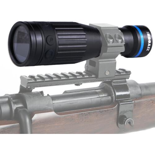 E-zooming 4X Mini Thermal Imaging Sighting Telescope Night Vision Thermal Monocular Riflescope Sight Scope Device for Hunting